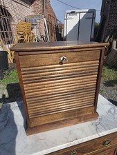 Ancien Classeur À Rideau À Poser