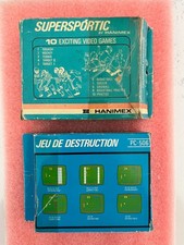 HANIMEX 2 jeux vidéo Rétro