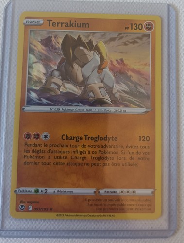 Carte pokemon terrakium - carte,