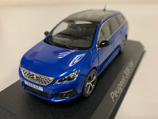 Norev Peugeot 308 SW GT 2020 Vertigo Blue 1/43 473940 1223
