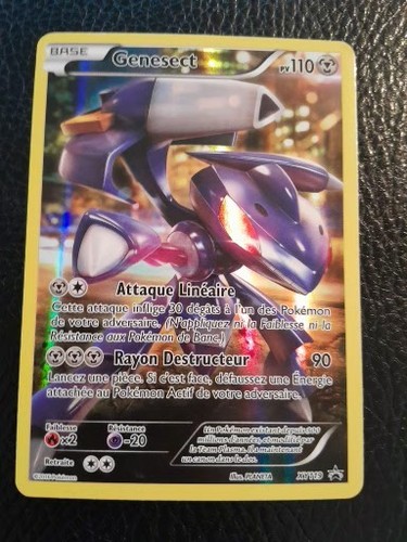 Carte pokémon genesect - carte, xy119