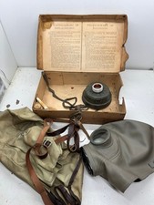 WW2 Finlandais/Front Intérieur Allemand Civil Masque Ensemble M39 1939 Complet