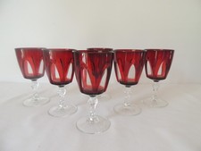 6 JOLIS VERRES A PIED A PINEAU