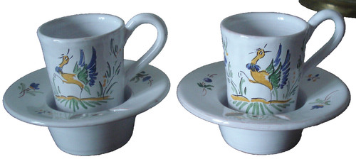 Lot faiences moustiers pot - lot, moustiers: