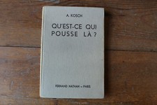 Qu'est ce qui pousse là 