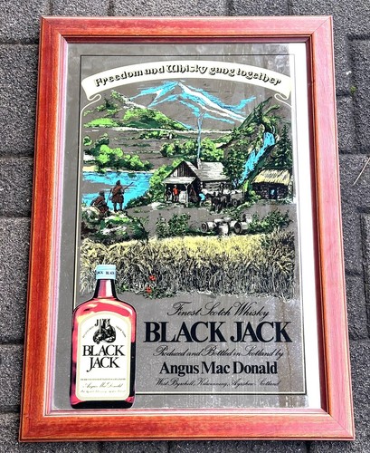 Black jack scotch whisky - black,