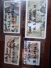 lot 4 billets france