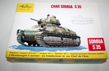 Heller : maquette char Somua S35 à l'état neuf en boîte