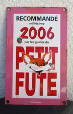 Plaque emaillee Petit Fute