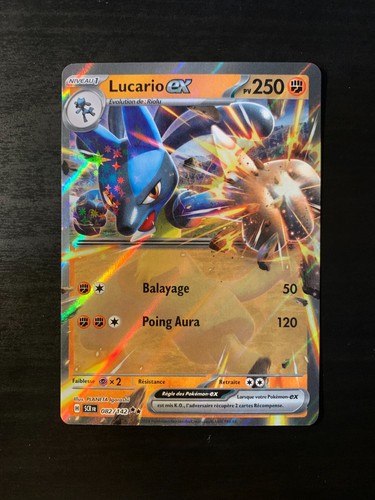 Carte pokémon lucario - pokémon,