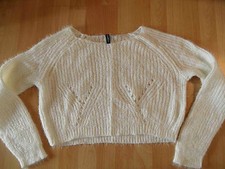 Doudoune courte crème H&M