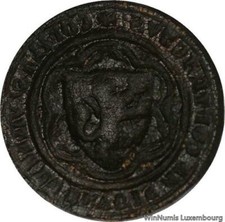 R3623 Sceau Belgique Flandres Blason à l'écu Lion Pedigree Demay -> Make Offer