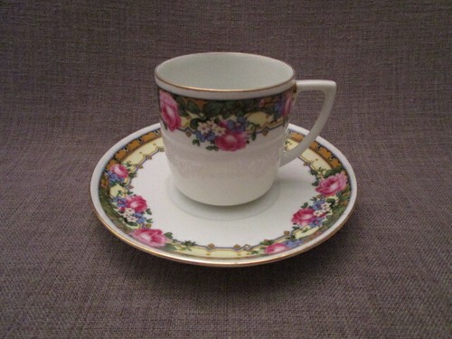 Tasse café ancienne en - a,