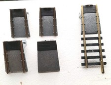 5 éléments de pont tournant Fleischmann HO 6153.