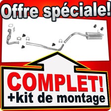 Échappement pour RENAULT KANGOO 1.9 D 55/64 CH 1997-2008 RAPID/EXPRESS
