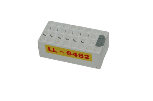 Lego train rails chemin - 9v,