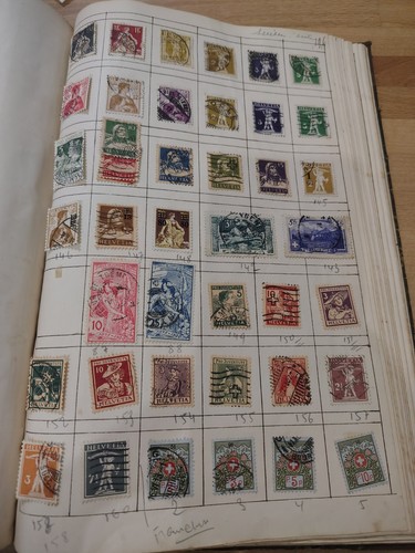 Albums timbres anciens de - timbres,