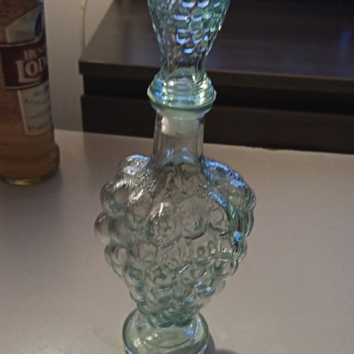 Carafe verre moulé - verre,