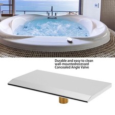 Fontaine cascade spa piscine en acier inoxydable avec superbe finition miroir