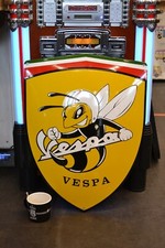 Plaque émaillée VESPA