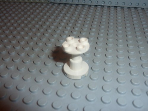 Lego white stand 3940 set - lego,