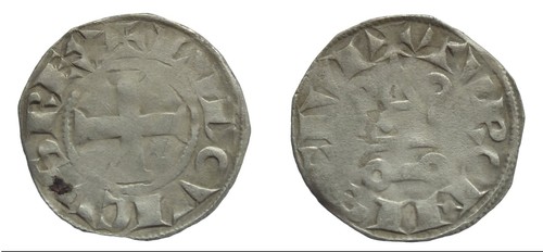 Louis viii denier tournois - denier,