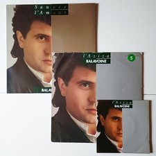 Daniel Balavoine "Sauvez L'Amour/L'Aziza", Lot De 3 Vinyl LP 33t/MAXI 45t/SP 45t