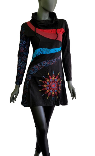 Robe longue manche bâres - longue,