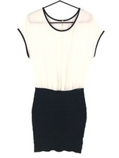 GUESS Robe Col Rond Crayon Femme Taille S