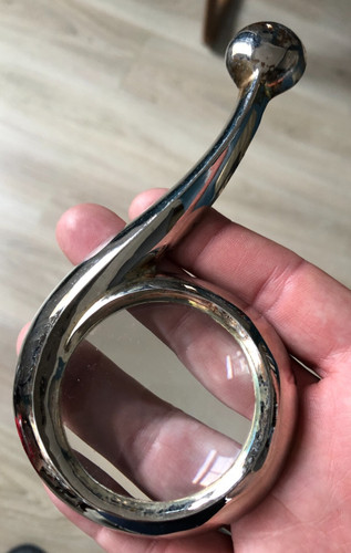 Ancienne loupe table - loupe, métal