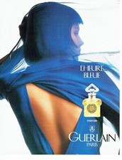 Publicité Advertising  0817  1994  Guerlain parfum femme l'Heure Bleue