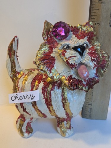 Candy striped westie cherry - striped,