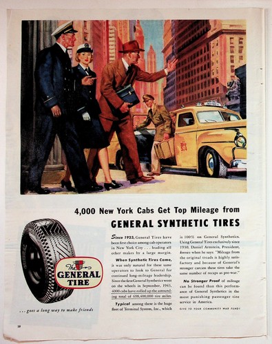 General tire 1943 - 1943, vintage