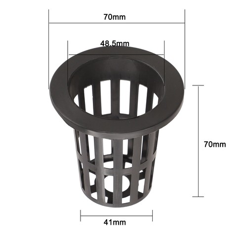 25pcs hydroponique maille pot - 25pcs,
