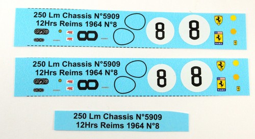 Ref ferrari 250 lm - 1/43,