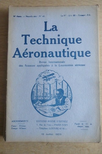 Technique aeronautique 25 - technique,