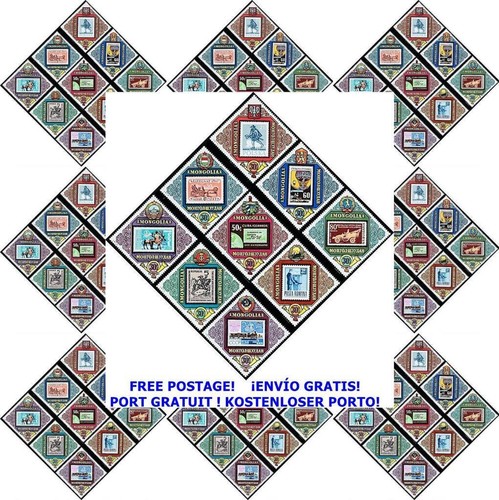 Mongolie 1973 transport x10 - 1973,