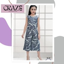 Grey Divided Skirt (Culottes)