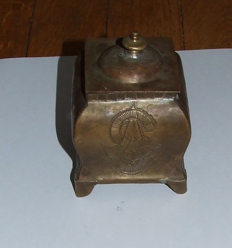 Ancienne boite laiton style - ancienne,