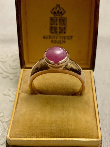 Ancienne bague beau rubis - ancienne,