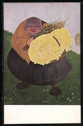 Carte postale artiste - carte, d'artiste