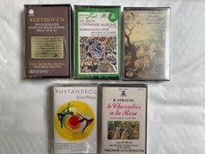 lot cassette audio musique classique neuve sous blister tape lot 4