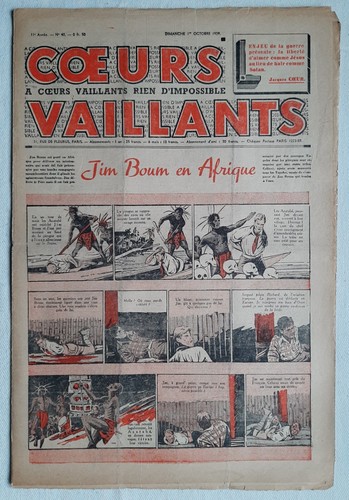 Coeurs vaillants année - ,