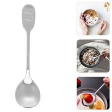 2 Pcs Cuillere De Service Inox