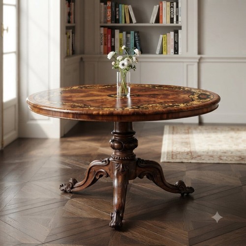 Table ancienne noyer bois - noyer, de