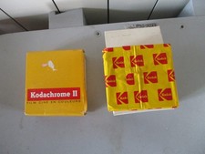 lot 2 PELLICULES  NEUVES SUPER  8 mm KODACHROME II FILM CINE COULEUR  1975