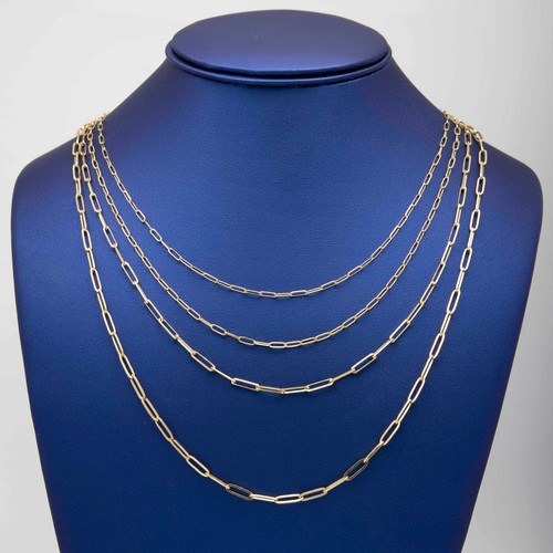 Collier chaîne trombone - en, de