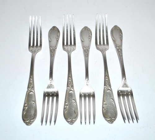 Lot fourchettes table en - lot, 6