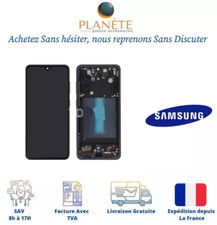 Ecran OLED Graphite Sur châssis Pour Samsung Galaxy S21 FE 5G (G990B)