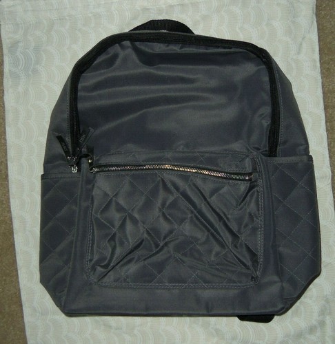Dsw backpack gray quilted - backpack,,